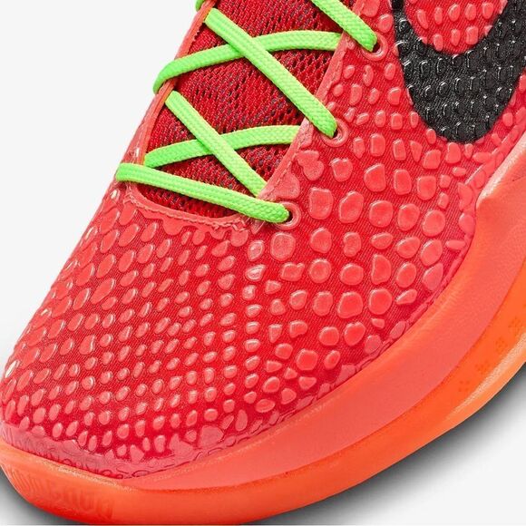 Nike Kobe 6 Protro Reverse Grinch Bright Crimson Green Black FV4921-600 size 14 main image 8